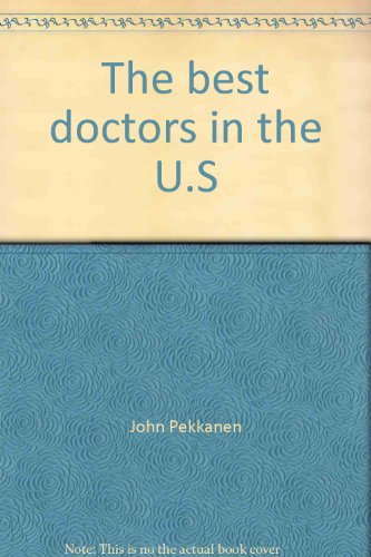 Imagen de archivo de The Best Doctors in the U.S. a la venta por UHR Books