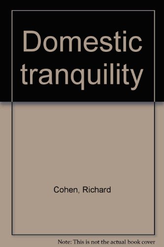 Imagen de archivo de Domestic Tranquility a la venta por Michael J. Toth, Bookseller, ABAA