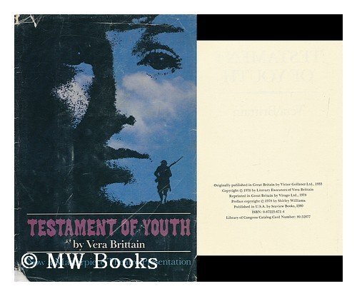 Imagen de archivo de Testament of Youth a la venta por Better World Books