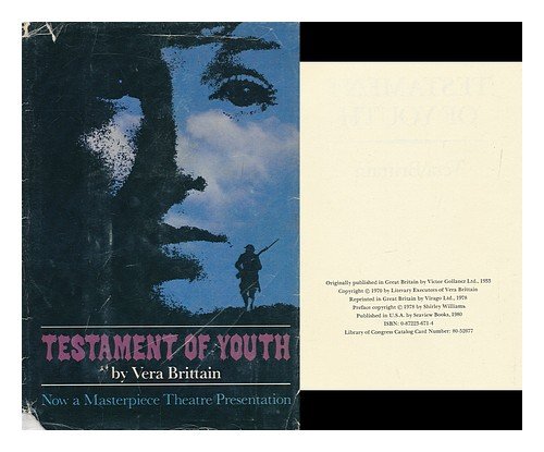 Stock image for Testament of Youth for sale by Prairie Creek Books LLC.