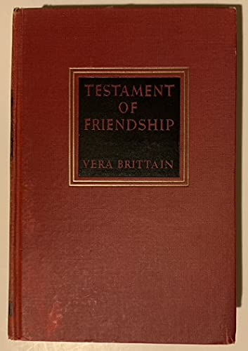 Beispielbild fr Testament of Friendship : The Story of Winifred Holtby zum Verkauf von Better World Books