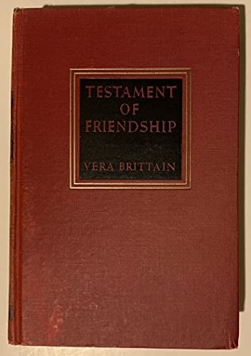 Stock image for Testament of Friendship: The Story of Winifred Holtby for sale by Front Cover Books