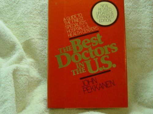 Imagen de archivo de The Best Doctors in the U.S. a la venta por Jay W. Nelson, Bookseller, IOBA