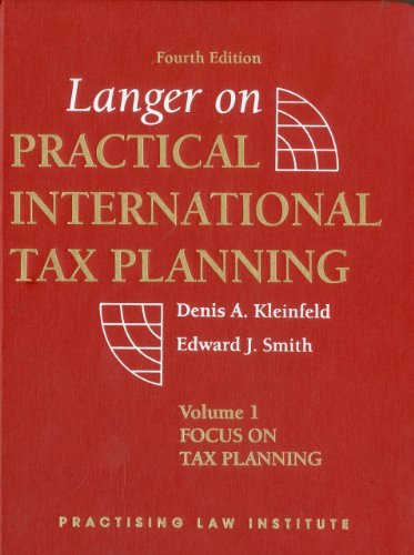 9780872241282: Langer on Practical International Tax Planning (Transactions of the American Philosophical Society,)