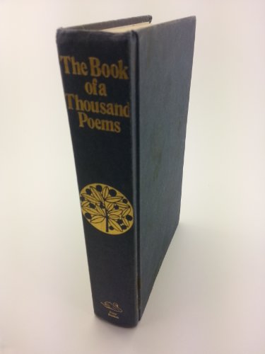Beispielbild fr The Book of a Thousand Poems zum Verkauf von Better World Books