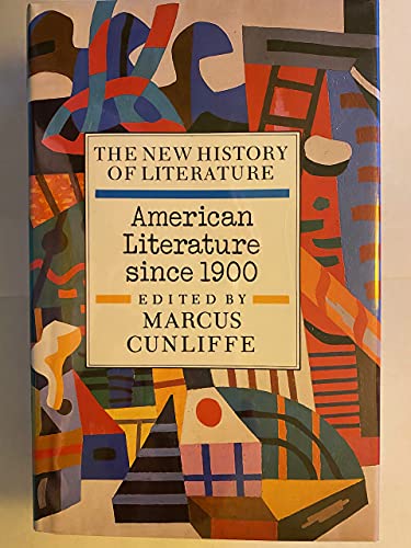 Imagen de archivo de American Literature Since 1900 (New History of Literature) a la venta por Library House Internet Sales