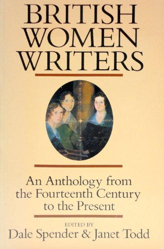 9780872262164: British Women Writers: An Anthology from the Fourteenth Century to the Present