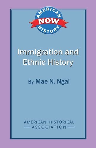 Stock image for Immigration and Ethnic History for sale by Blackwell's