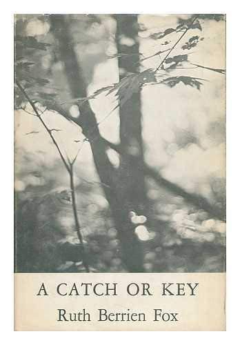 Beispielbild fr A Catch or Key : New England Poems zum Verkauf von B-Line Books