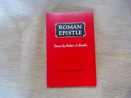 Imagen de archivo de Roman Epistle a la venta por Wonder Book