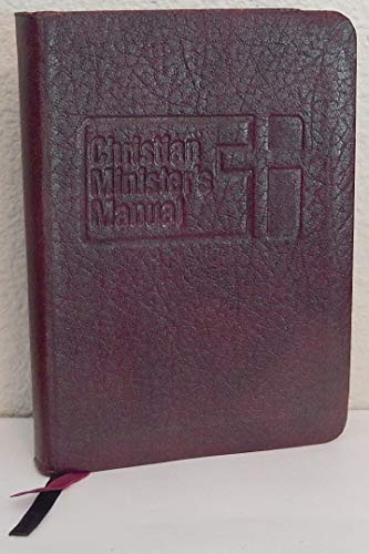9780872395923: Christian Minister's Manual