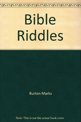 Stock image for Bible Riddles for sale by Wonder Book