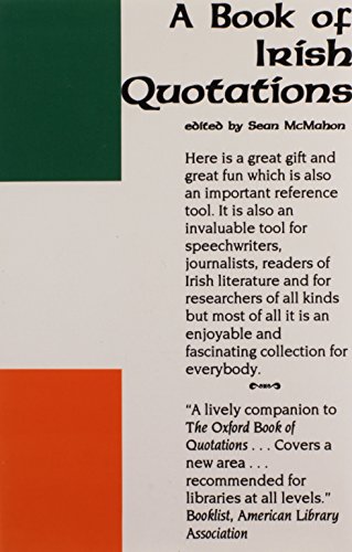 Stock image for A Book of Irish Quotations for sale by Better World Books