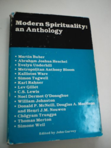 Modern Spirituality - An Anthology