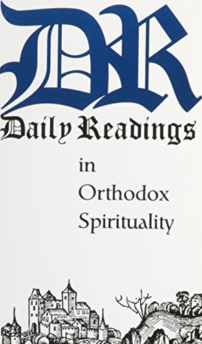 9780872432185: Daily Readings in Orthodox Spirituality