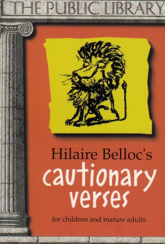 Stock image for Cautionary Verses for sale by Better World Books: West