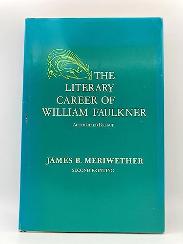 Beispielbild fr Literary Career of William Faulkner : A Bibliographical Study zum Verkauf von Better World Books