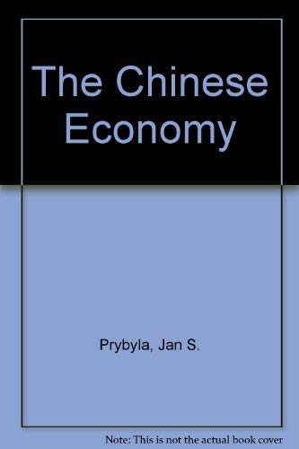 Beispielbild fr The Chinese Economy: Problems and Policies zum Verkauf von J. HOOD, BOOKSELLERS,    ABAA/ILAB