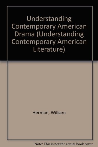 9780872494923: Understanding Contemporary American Drama (Understanding Contemporary American Literature)