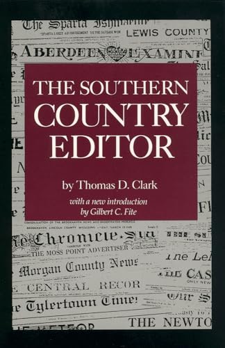 Imagen de archivo de The Southern Country Editor a la venta por Harry Alter