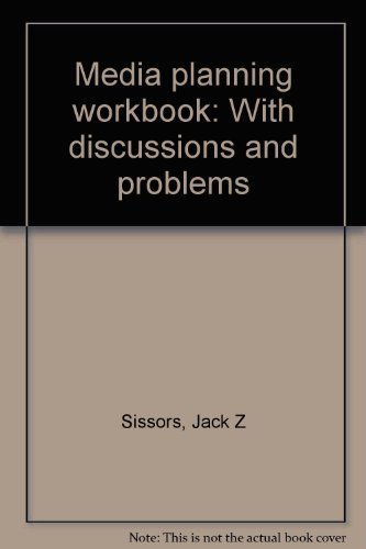 9780872510296: Media planning workbook: With discussions and problems