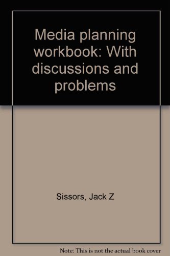 Stock image for Media planning workbook: With discussions and problems for sale by Mispah books