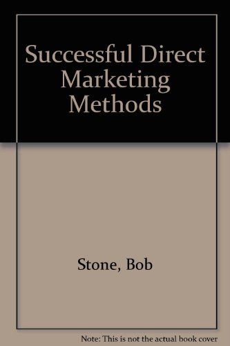 Beispielbild fr Successful Direct Marketing Methods zum Verkauf von Better World Books