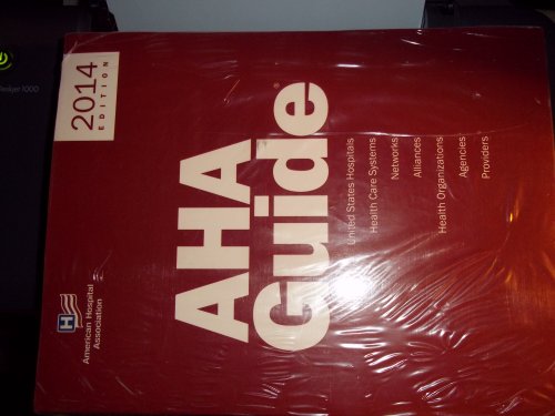 Beispielbild fr AHA Guide 2014 (American Hospital Association Guide to the Health Care Field) (AHA Guide to the Health Care Field) zum Verkauf von Better World Books