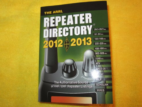 Imagen de archivo de The ARRL Repeater Directory 2012-2013 a la venta por ThriftBooks-Atlanta