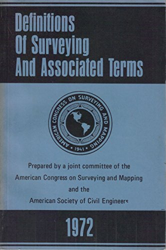 9780872622111: Definitions of Surveying and Associated Terms