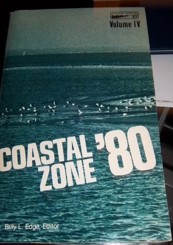 9780872622586: Coastal Zone '80