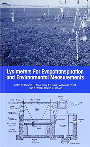 9780872628137: Lysimeters for Evapotranspiration and Environmental Measurements: Proceedings of the International Symposium on Lysimetry