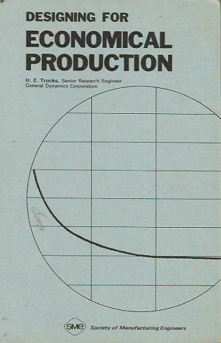 9780872632493: Designing for Economical Production Instructors Guide