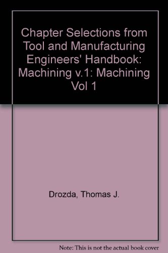 Imagen de archivo de Tolerance Control: A Selection from the Tool and Manufacturing Engineers Handbook a la venta por dsmbooks