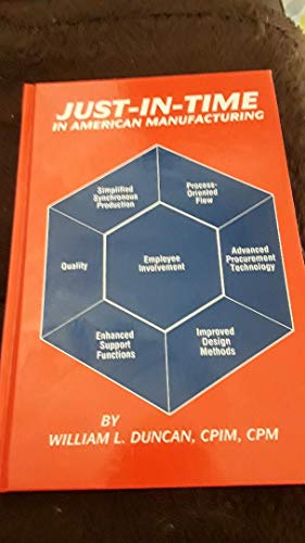 Just-In-Time in American Manufacturing (9780872633520) by Duncan, William