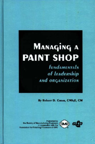 Beispielbild fr Managing a Paint Shop [Hardcover] Greer, Robert Douglas zum Verkauf von Turtlerun Mercantile