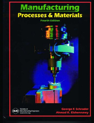 Beispielbild fr Manufacturing Processes and Materials zum Verkauf von Better World Books