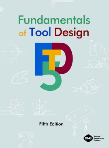 Stock image for Fundamentals of Tool Design for sale by GoldenDragon