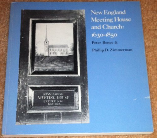 Beispielbild fr New England Meeting House and Church 1630-1850 zum Verkauf von Melancholy Lobster Books