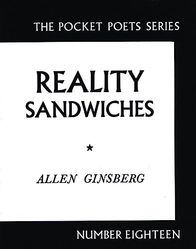 9780872860216: Reality Sandwiches: 1953-1960 (City Lights Pocket Poets Series)