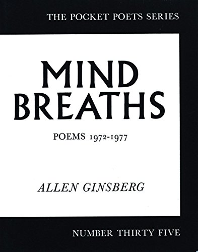 Beispielbild für Mind Breaths: Poems 1972-1977 (City Lights Pocket Poets Series) zum Verkauf von BooksRun