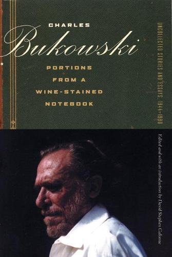 Beispielbild fr Portions from a Wine-Stained Notebook: Uncollected Stories and Essays, 1944-1990 zum Verkauf von ThriftBooks-Atlanta