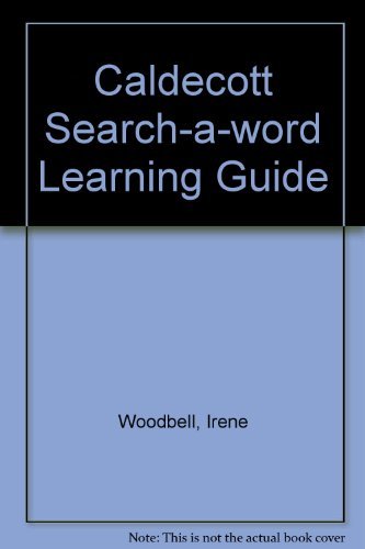 Imagen de archivo de Caldecott Search-A-Word Learning Guide a la venta por ThriftBooks-Atlanta