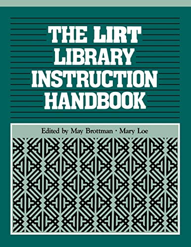 Beispielbild fr LIRT Library Instruction Handbook zum Verkauf von Better World Books