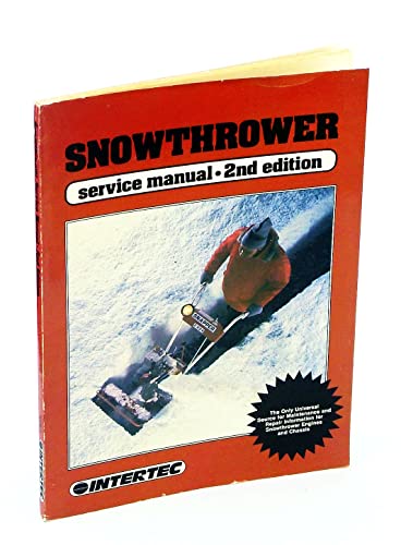 Stock image for Snowthrower Service Manual for sale by Better World Books