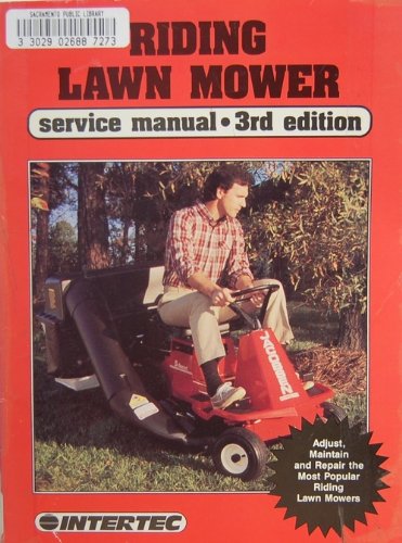 Beispielbild fr Riding lawn mower service manual zum Verkauf von HPB-Red