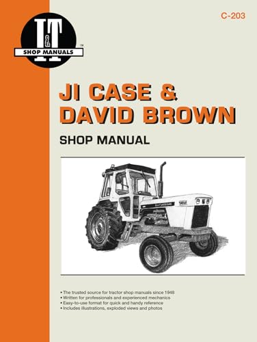 JI Case & David Brown Gasoline & Diesel Model 770-4600 Tractor Service Repair Ma
