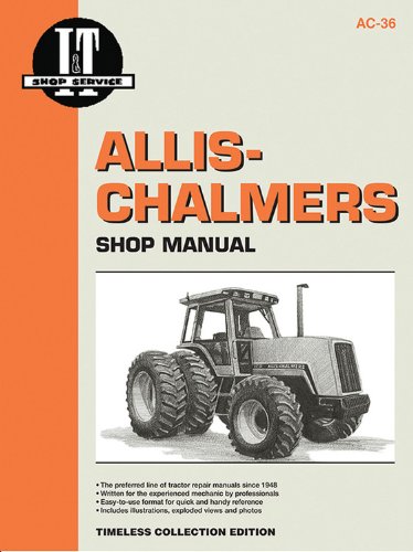 Beispielbild fr Allis-Chalmers Models 8010 8030 8050 &amp; 8070 zum Verkauf von Blackwell's