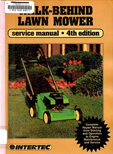 Imagen de archivo de Walk-Behind Lawn Mower Service Manual a la venta por Bookensteins