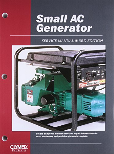 SMALL AC GENERATOR SERVICE MANUAL; 3RD EDITION
